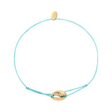 BRACELET CORDON CAURI MINT