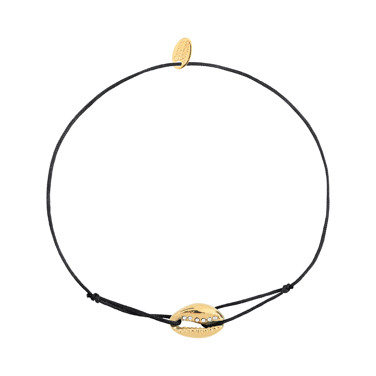BRACELET CORDON CAURI NOIR