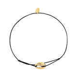 BRACELET CORDON CAURI NOIR