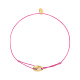 BRACELET CORDON MINI CAURI FUCHSIA