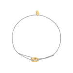 BRACELET CORDON MINI CAURI GRIS