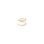 BAGUE D'OREILLE DORÉE -MINI 1