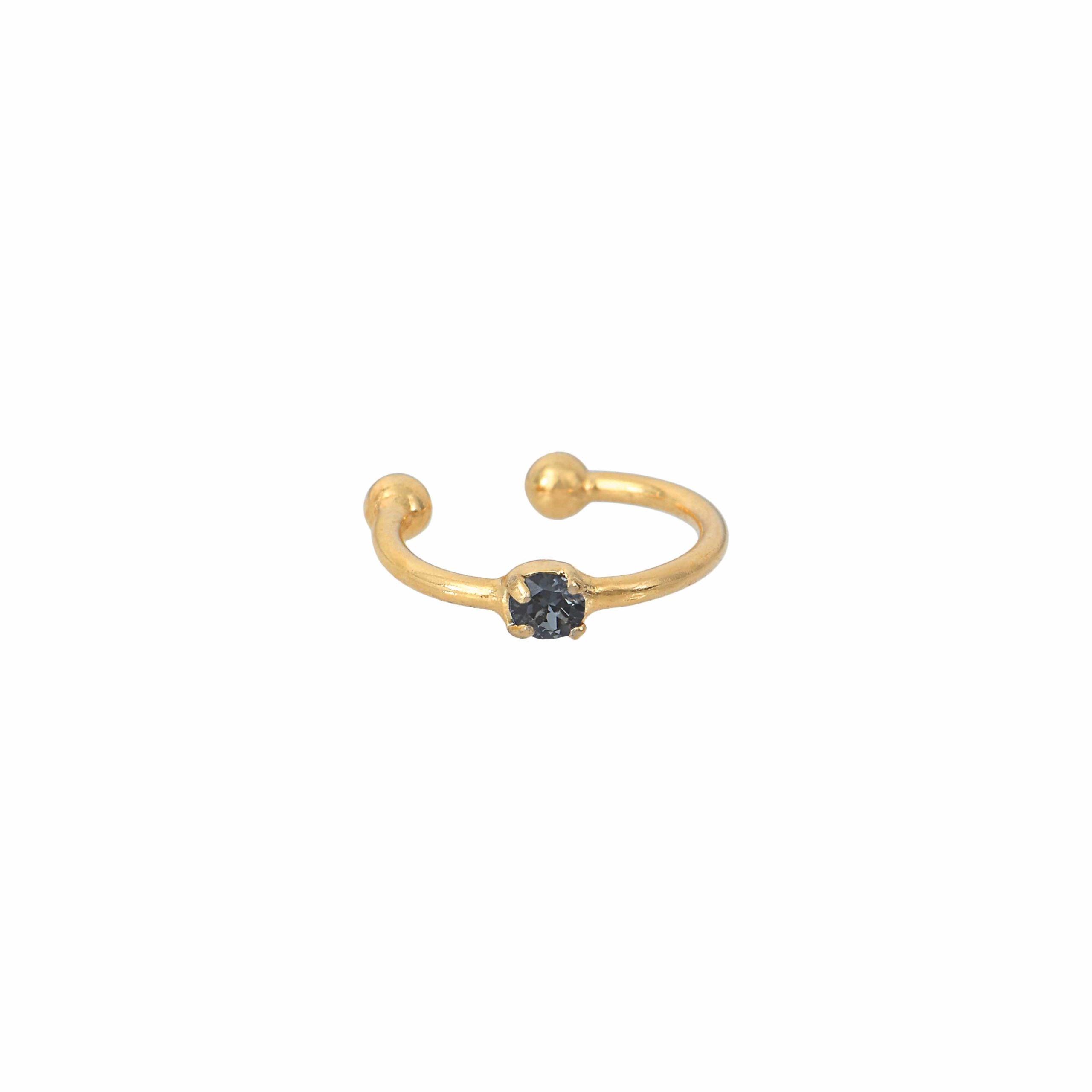 BAGUE D'OREILLE PARIS SILVER NIGHT