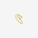 BAGUE PLAQUÉE OR - SANDY