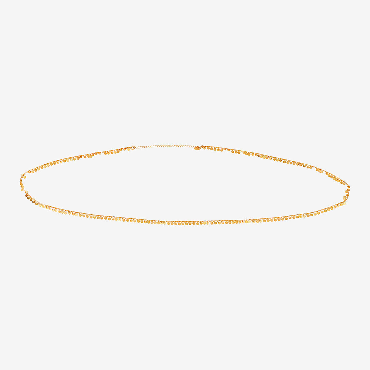 Gold belly chain - MULTI PASTILLES – Caroline Najman