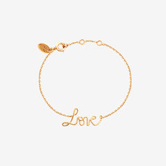 BRACELET DORÉ LOVE - BLING