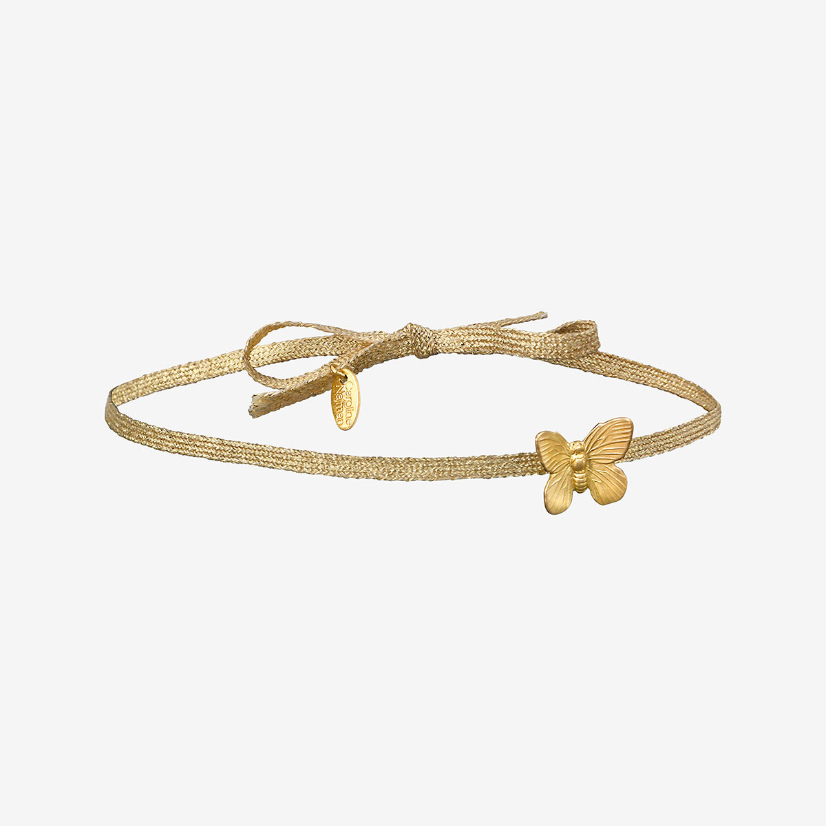 CHOKER DORÉ - BUTTERFLY