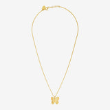 COLLIER DORÉ PETIT MODELE - BUTTERFLY