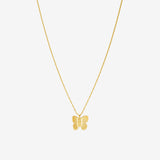 COLLIER DORÉ PETIT MODELE - BUTTERFLY