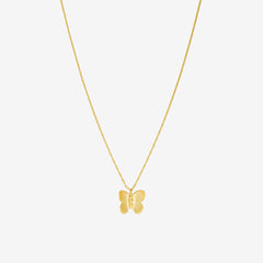 COLLIER DORÉ PETIT MODELE - BUTTERFLY