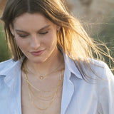 Golden necklace - BYZANCE