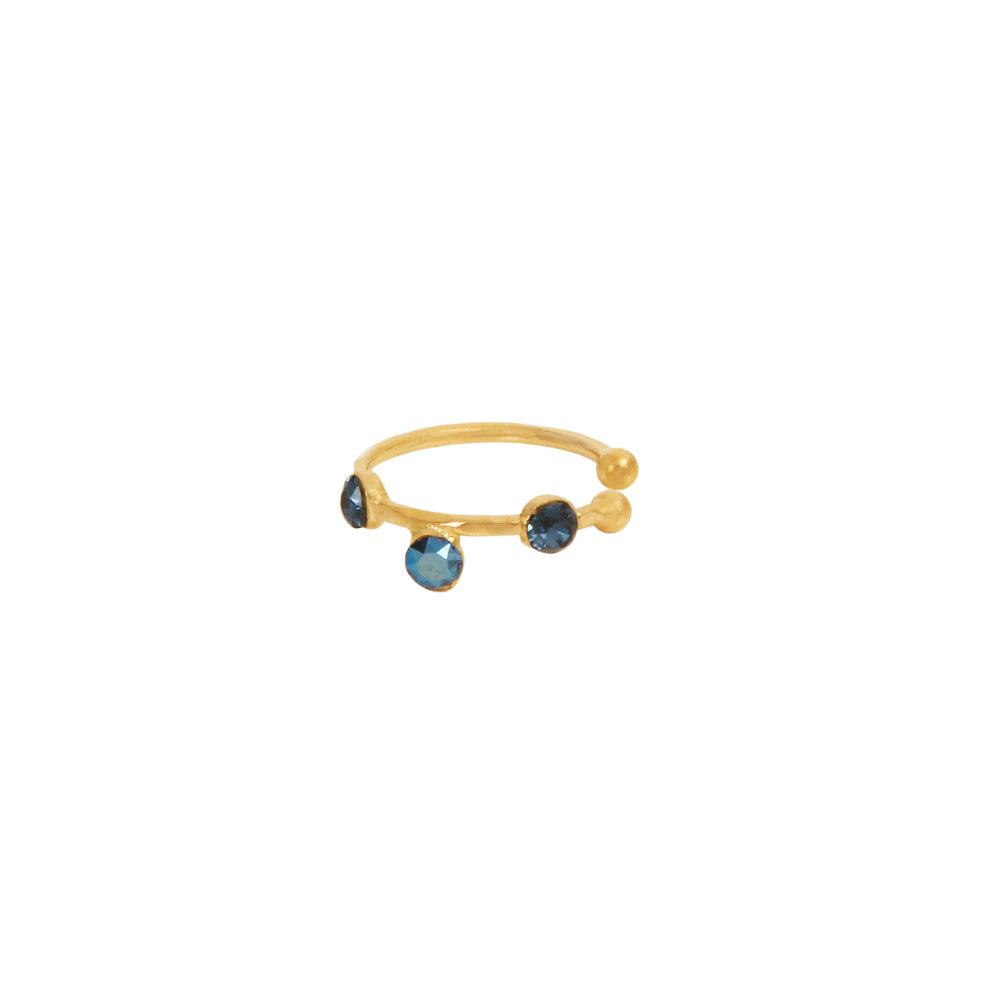 BAGUE D'OREILLE DRIB BLEU