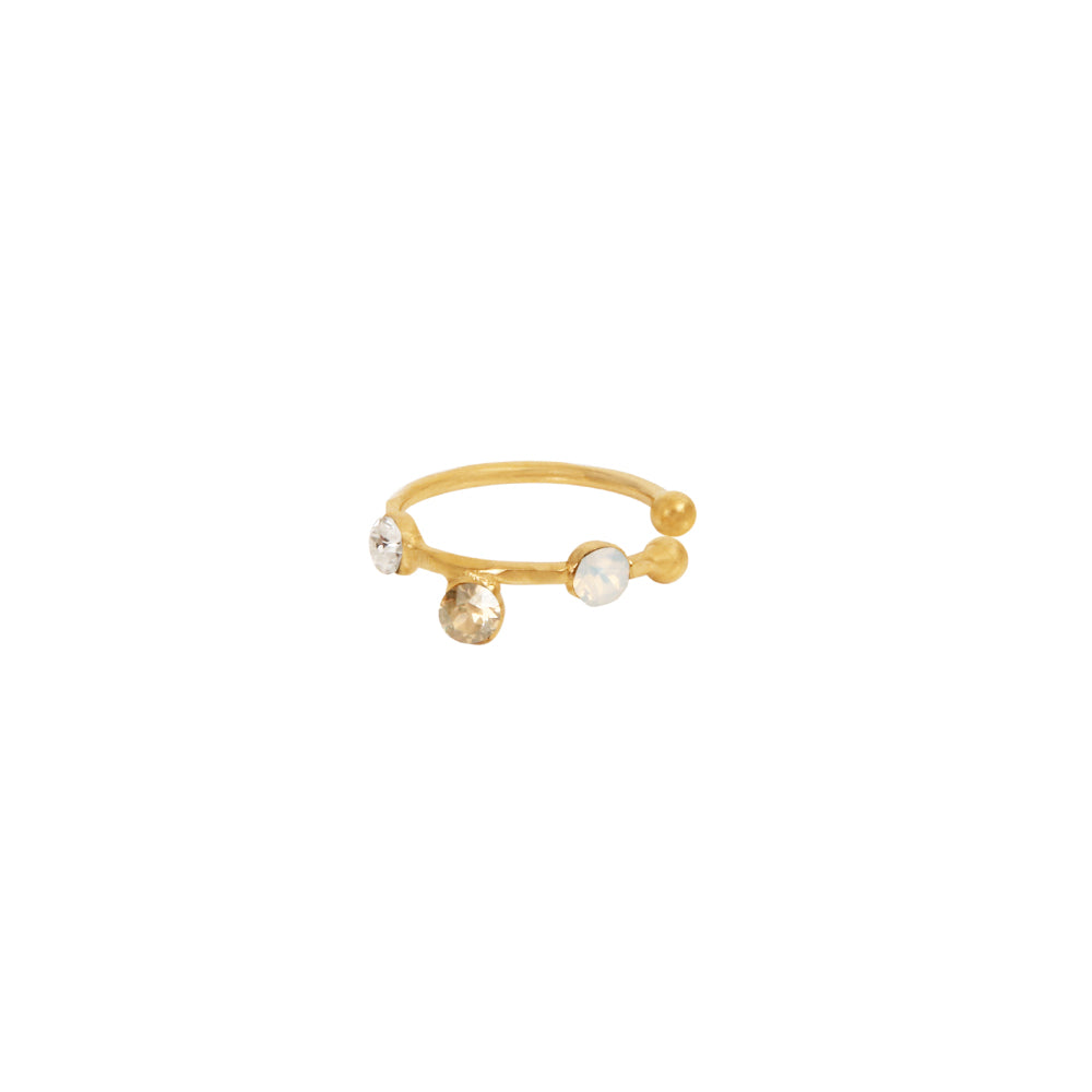BAGUE D'OREILLE DRIB BLANC