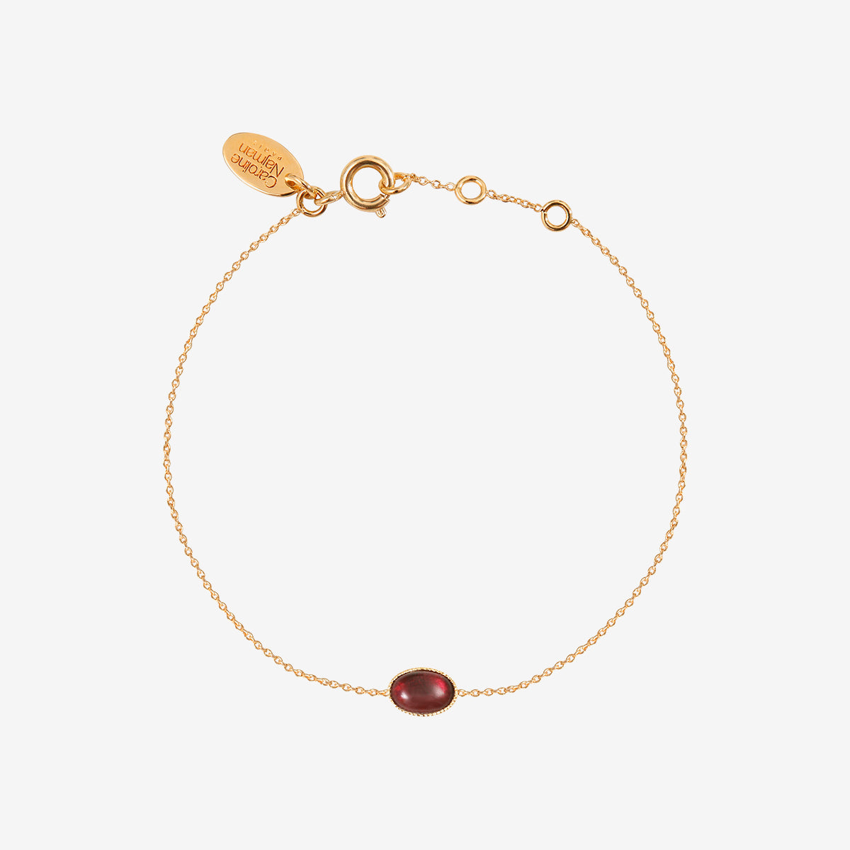 BRACELET DORÉ - CAB OVALE