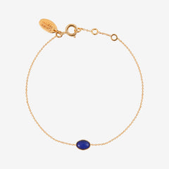 GOLD BRACELET - OVAL CAB