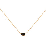 COLLIER CAB OVALE ONYX
