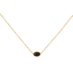 COLLIER CAB OVALE ONYX
