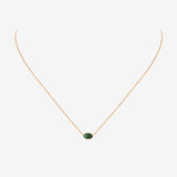 Collier doré - CAB OVALE