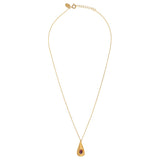 COLLIER  AMETHYSTE DORÉ - CALLA