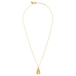 COLLIER NACRE BLANCHE DORÉ - CALLA