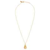 COLLIER NACRE BLANCHE DORÉ - CALLA