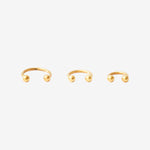 CANDY OREILLE-NEZ SHANI SET DORÉ