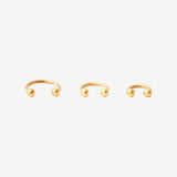 CANDY OREILLE-NEZ SHANI SET DORÉ