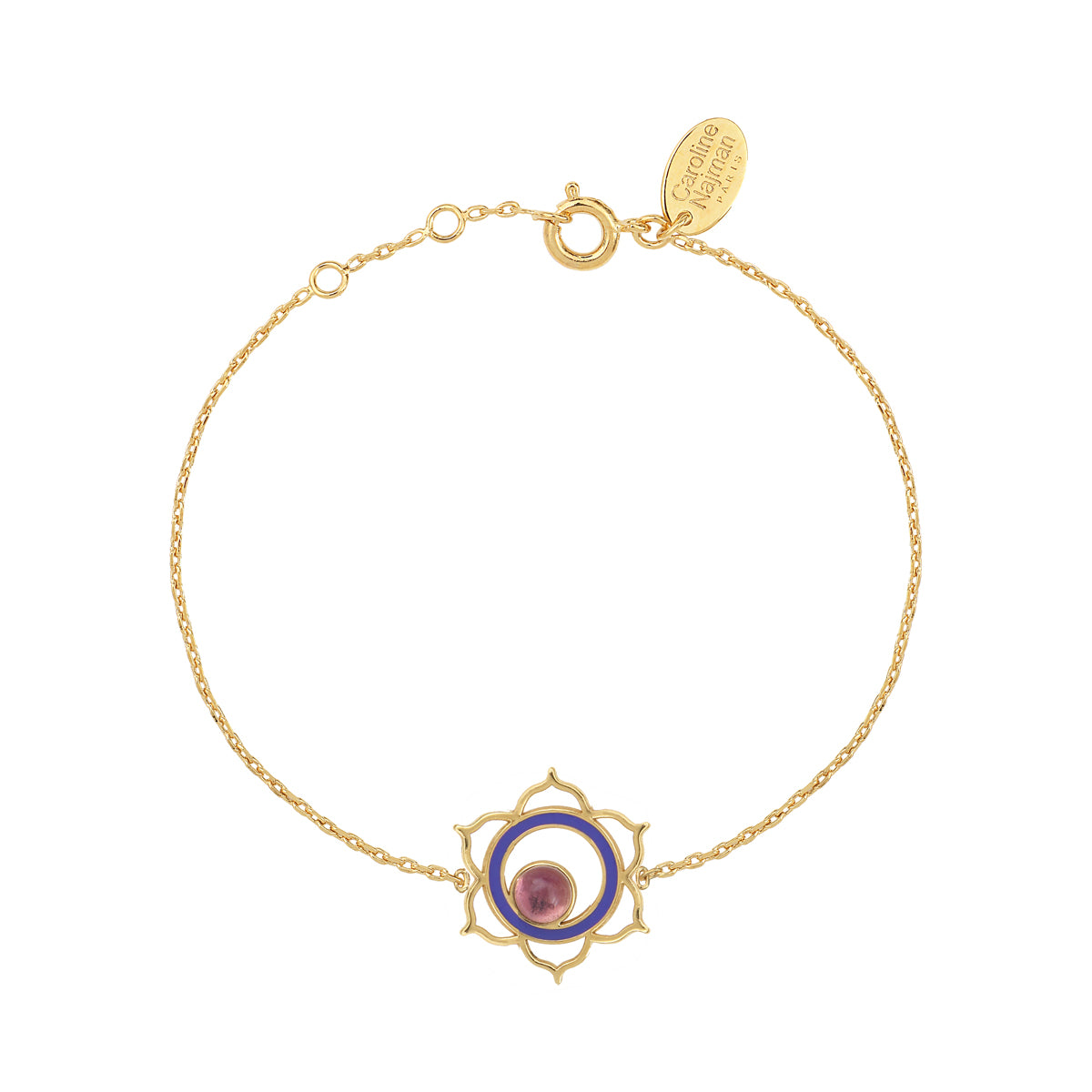 BRACELET CHAKRAS "I FEEL" AMETHYSTE