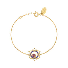 BRACELET CHAKRAS "I FEEL" AMETHYSTE