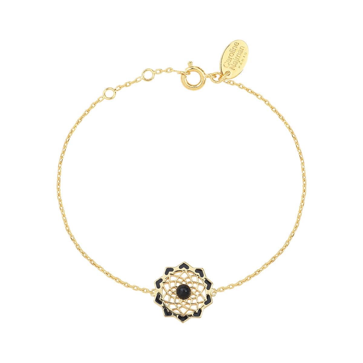 BRACELET CHAKRAS "I KNOW" ONYX