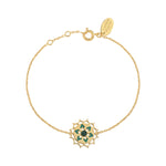 BRACELET CHAKRAS "I LOVE" MALACHITE