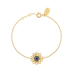 BRACELET CHAKRAS "I SPEAK" LAPIS LAZULI