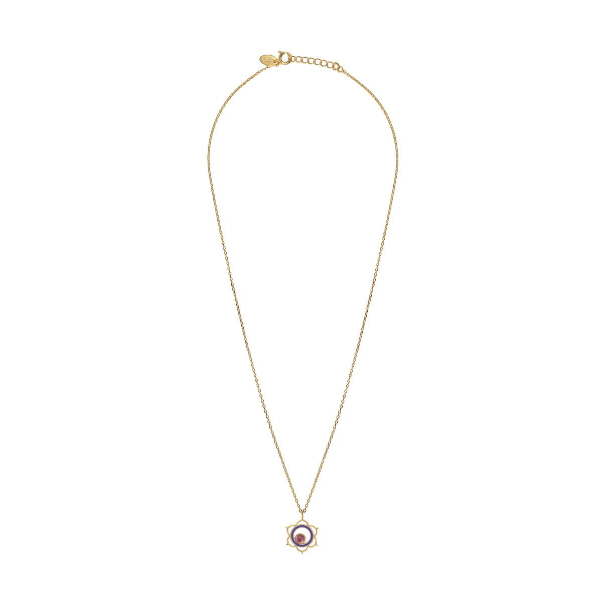 COLLIER CHAKRAS "I FEEL" AMETHYSTE
