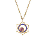 COLLIER CHAKRAS "I FEEL" AMETHYSTE