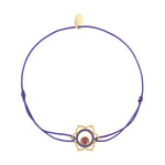 BRACELET CORDON CHAKRAS "I FEEL" AMETHYSTE