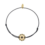 BRACELET CORDON CHAKRAS "I KNOW" ONYX