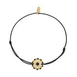 BRACELET CORDON CHAKRAS "I KNOW" ONYX