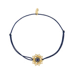BRACELET CORDON CHAKRAS "I SPEAK" LAPIS LAZULI