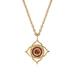 COLLIER CHAKRAS "I AM" GRENAT