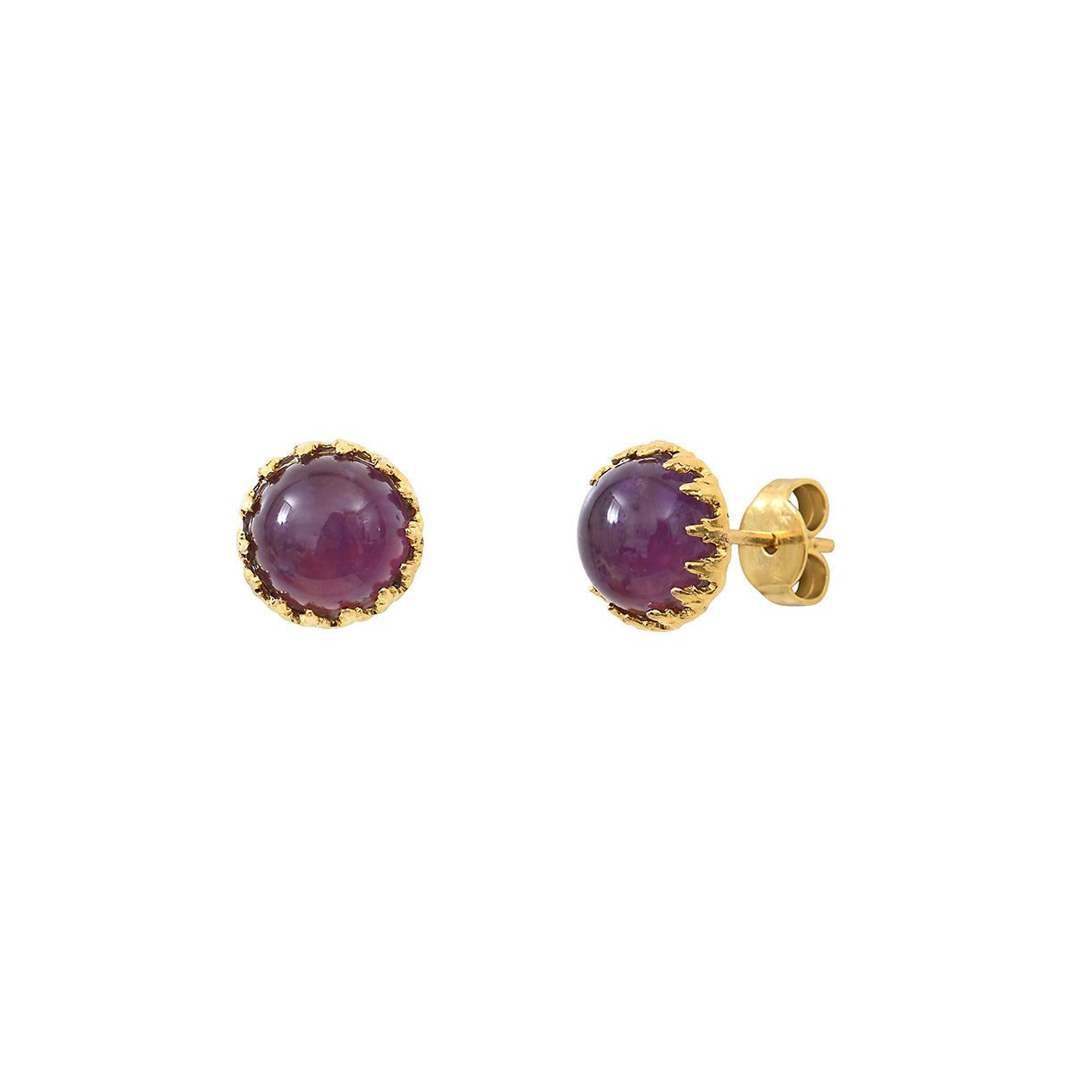 BOUCLES D'OREILLES CORDELIA AMETHYSTE