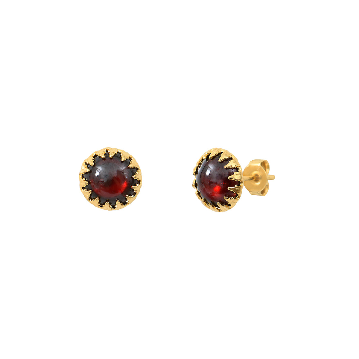 BOUCLES D'OREILLES CORDELIA GRENAT