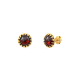 BOUCLES D'OREILLES CORDELIA GRENAT