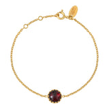 BRACELET CORDELIA GRENAT