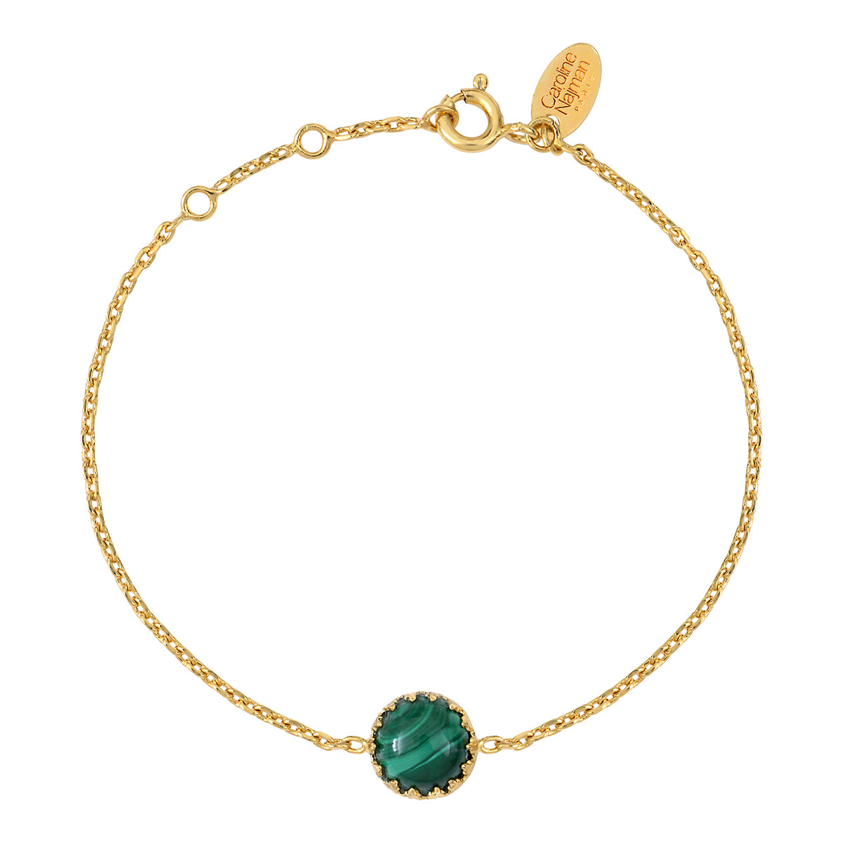 BRACELET CORDELIA MALACHITE