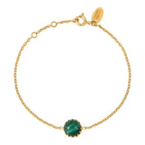 BRACELET CORDELIA MALACHITE