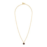 COLLIER CORDELIA GRENAT