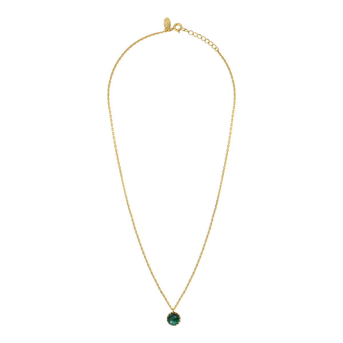 COLLIER CORDELIA MALACHITE