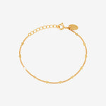 BRACELET DORÉ MINI HEARTS - CHAINES SIMPLES