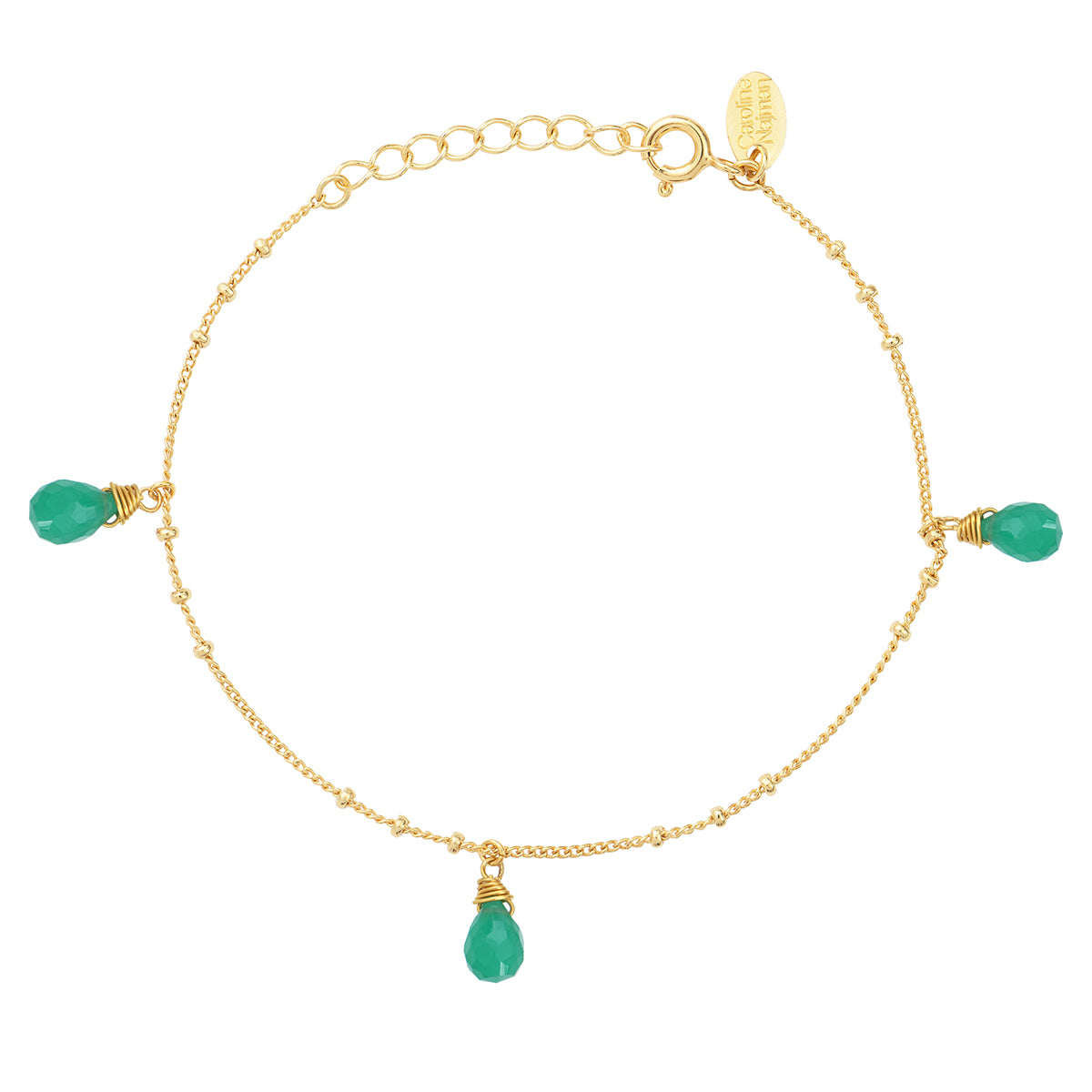 BRACELET DANAE QUARTZ VERT