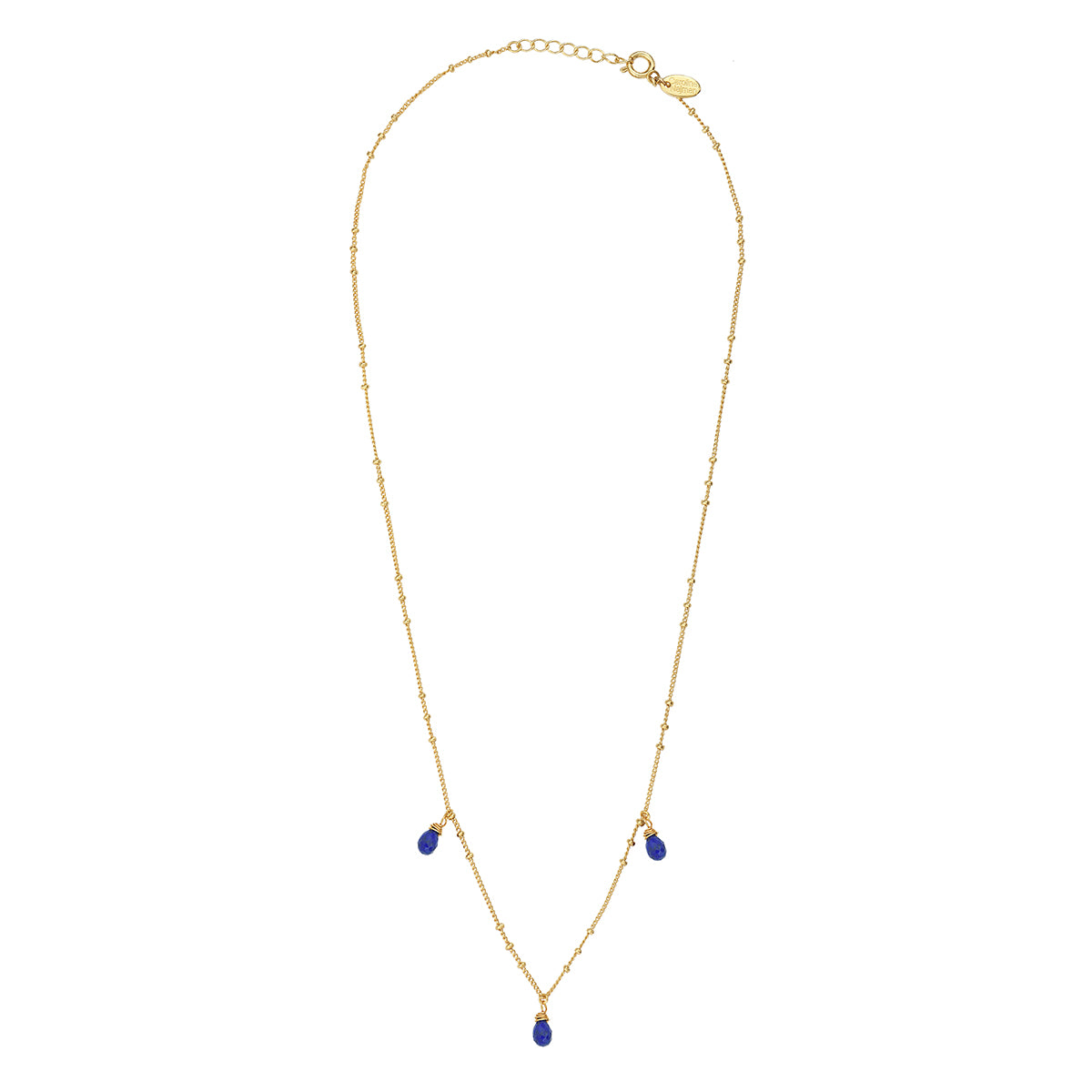 COLLIER DANAE LAPIS LAZULI